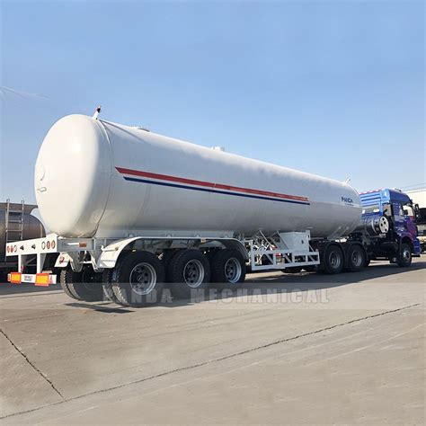 Lp Gas Tanker Propane Tank Transport Trailer Propane Tank Hauler