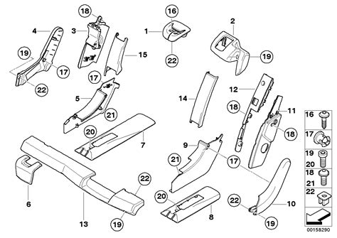 52209120207 Genuine BMW Covering Inner Left BMW Parts Deal