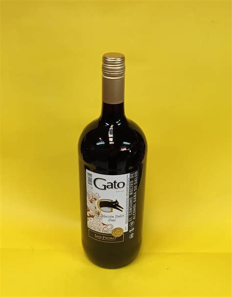 Gato Cóctel de Vino Gato Selección Dulce Tinto 9 Botillería La Previa