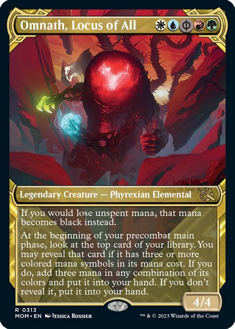 Omnath Locus Of All Showcase March Of The Machine Magic The Gathering