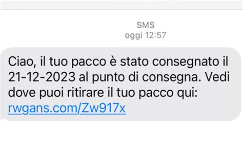 Il Pacco Stato Consegnato La Nuova Truffa Via Sms Ti Rubano I