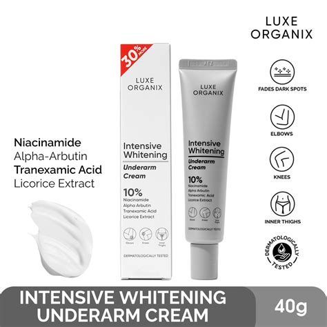 Luxe Organix Luxe Organix Intensive Whitening Underarm Cream 10