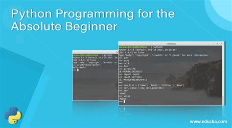 Python Programming For The Absolute Beginner Complete Guide