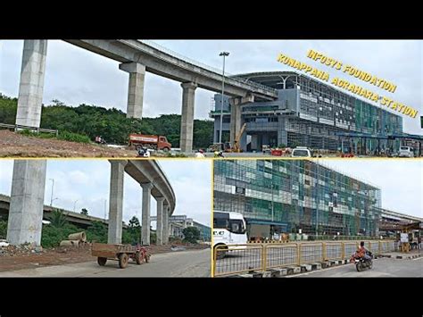 Infosys Foundation Konappana Agrahara Station Progress Namma Metro