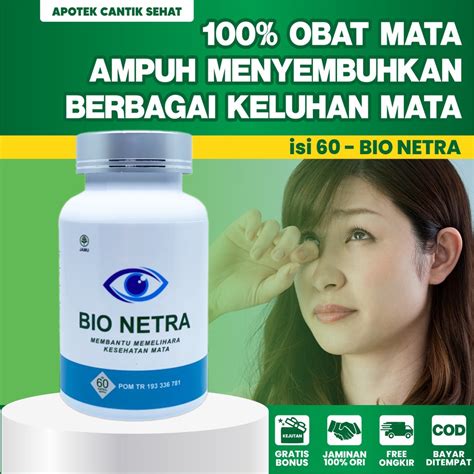 Jual OBAT MATA KATARAK BIO NETRA BIONETRA ASLI OBAT MATA MINUS