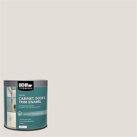 BEHR PREMIUM 1 Qt BWC 21 Poetic Light Satin Enamel Interior Exterior