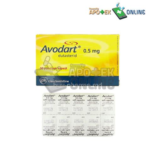 Jual AVODART 0 5 MG KAPSUL 1 BOX ISI 30 CAPSUL Kota Medan Apotek