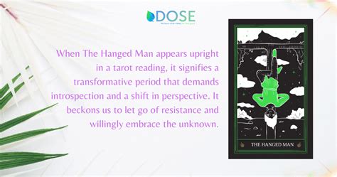 The Meaning Of The Hanged Man Tarot Card Dose