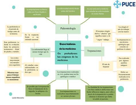 Mapa Conceptual Historia De La Medicina Leslie Morocho Breve Historia