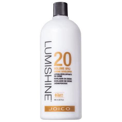 Joico Lumishine Cream Developer 20 Volume 6 32 Oz