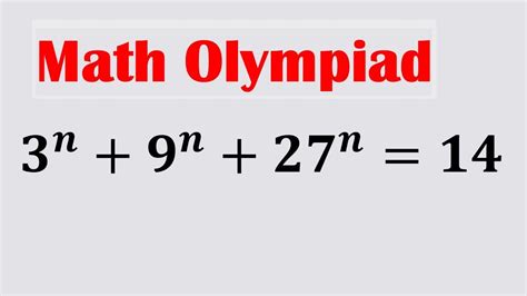 A Good Math Olympiad Algebra Equation Math Olympiad Questions