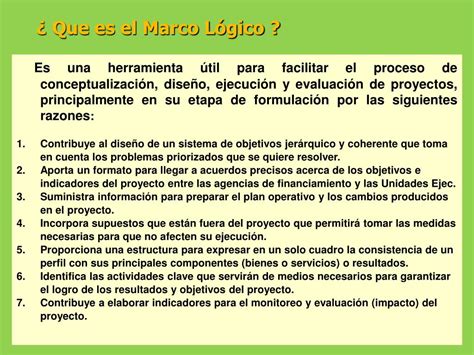 PPT MODULO 3 MATRIZ DE MARCO LOGICO EN PROYECTOS DE INVERSIÓN