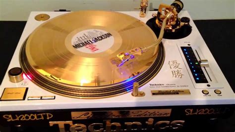 Technics Sl 1200gld Gold Unikat White Limited Edition Ltd Youtube