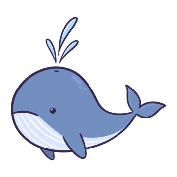 Cartoon Whale PNG, Vector, PSD, and Clipart With Transparent Background ...