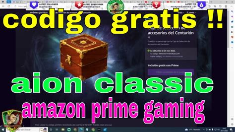 Caduca Hoy Regalo Codigo Para Aion Classic De Amazon Prime Gaming