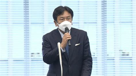 【速報】立憲民主･枝野代表 正式辞任 30日代表選を決定 ｢ポスト｣枝野は誰に｜fnnプライムオンライン