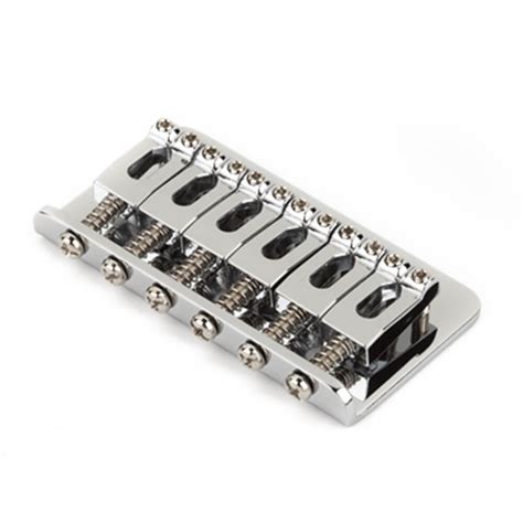 Fender Hardtail Stratocaster Bridge Assembly Kit, Import Models, Chrome ...