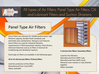 Amco air filters presentation | PPT