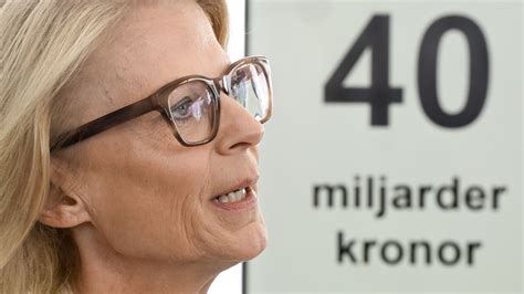 Swedish Finance Minister 40 Billion Kronor Of New Spending In Budget