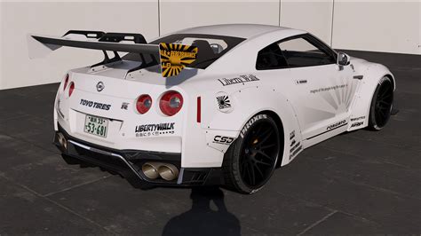 Nissan Gtr Liberty Walk Livery Gta Mods