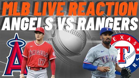 Los Angeles Angels Vs Texas Rangers Live One News Page Video