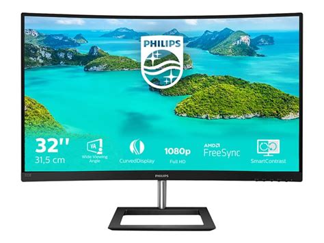 Philips E Line 322e1c Led Monitor Curved Full Hd 1080p 32