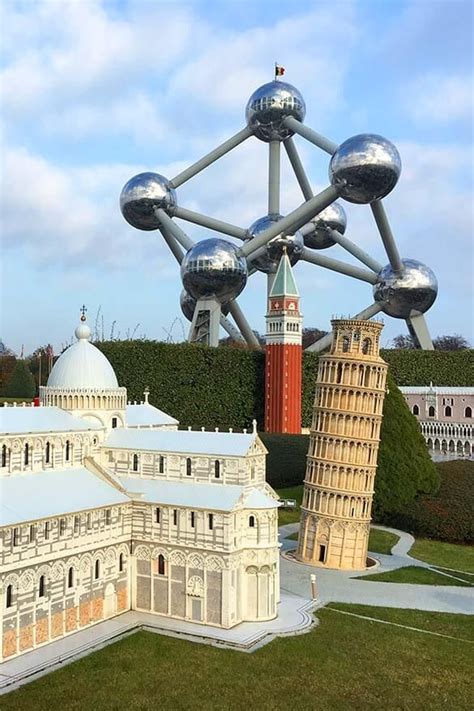 Mini Europe At The Foot Of Atomium In Brussels European Travel Asia