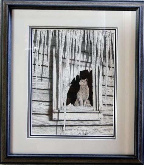 Framed In Barnwood Bernie Brown Wild Ones Art