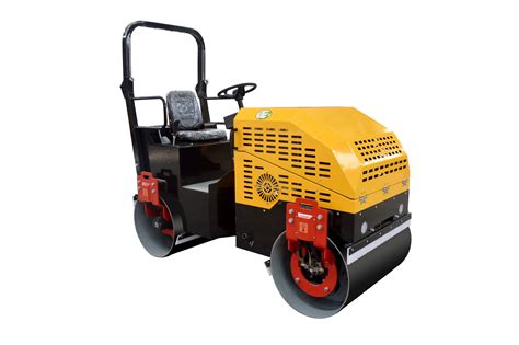 Ton Ride On Double Drum Hydraulic Vibratory Roller Compacto With High