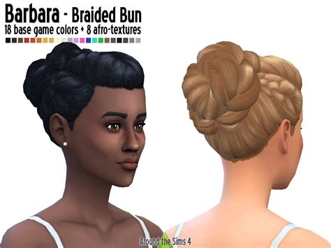 Sims Maxis Match Bun Hair Sims Hair Female Maxis Match Art Paper