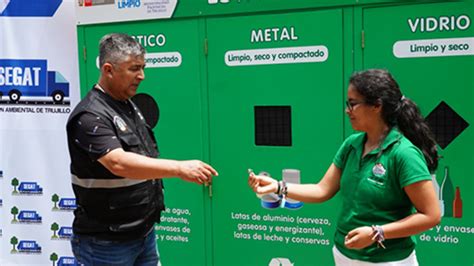 Trujillo recibió estación de reciclaje Noticias Municipalidad