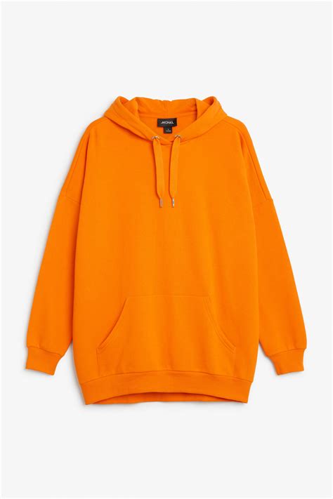 Oversized Hoodie Orange U Cute Sweatshirts And Hoodies Monki