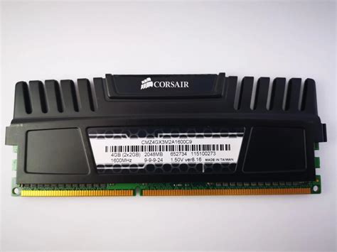 Оперативная память Corsair Vengeance Ddr3 2gb 1600mhz Pc3 12800