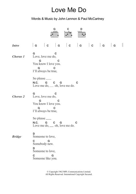 Guitar Chords Beatles Songs