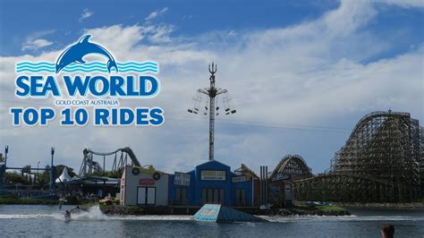 Top 10 Rides and Attractions at Sea World (Australia) - YouTube