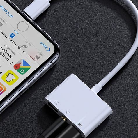 Adaptador Lightning A Usb Para Iphone Ipad Puerto Jack Mm