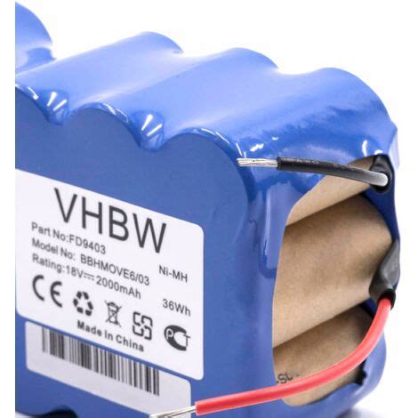 Vhbw X Batterie Remplacement Pour Bosch Fd W W