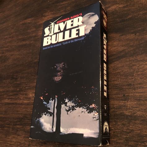 Stephen Kings Silver Bullet Vhs Horror Cycle Of The Werewolf