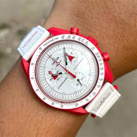 خرید ساعت امگا سواچ مأموریت به مریخ Omega Swatch Mission To Mars