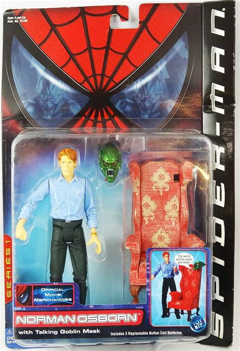 Spider Man 2002 Movie Toy Biz Norman Osborn