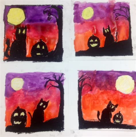 My Top 6 Halloween Art Lessons for Lower Elementary Grades - Art ...