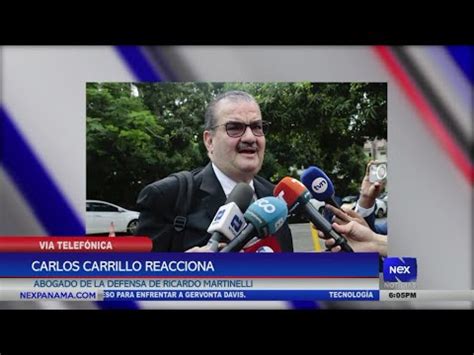 Carlos Carrillo reaccionó a supuesta notificación en caso New Business