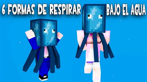 Formas De Respirar Bajo El Agua En Minecraft No Te Pierdas La