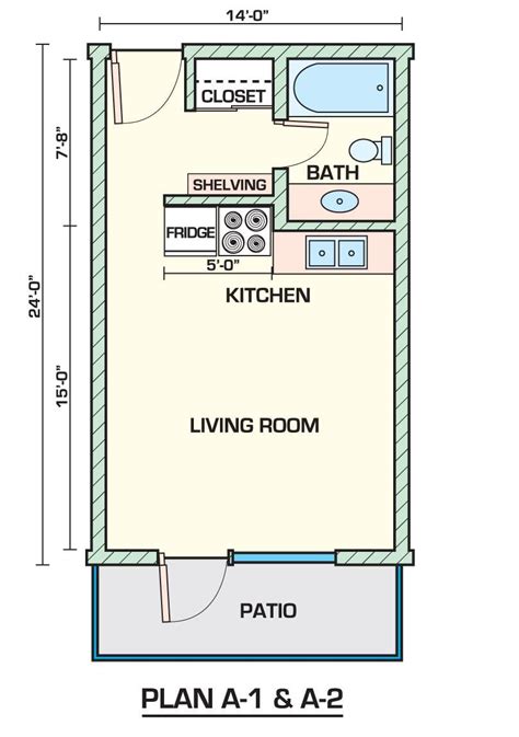 Tucson Student Living at Sahara Apartments | Small apartment layout ...