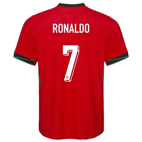 Kinder Portugal Cristiano Ronaldo 7 Rot Heimtrikot Trikot 24 26 T