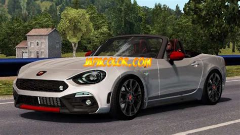 Carro ABARTH 124 SPIDER Mods Ets2 1 42 Dalenha Mods