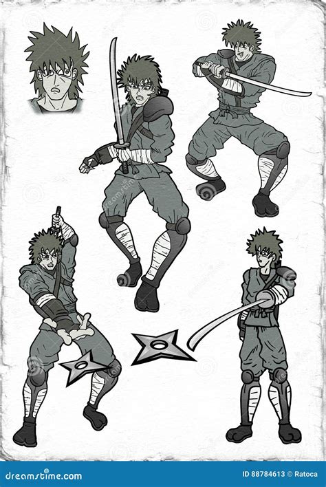 Warrior illustration stock illustration. Illustration of imaginative ...