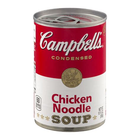 Campbells Chicken Noodle Soup Nutrition Label