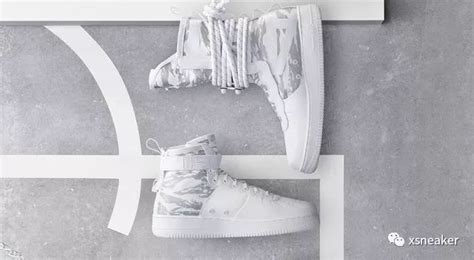 色的最高境界 Nike SF AF1 Mid High White Collection Xsneaker