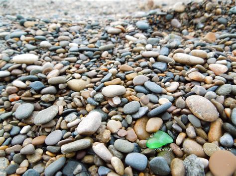 Lake Michigan Beach Glass Matted Photo No 2 Etsy Lake Michigan